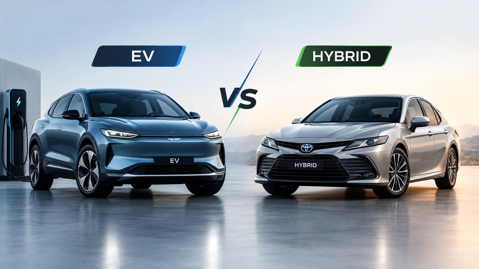 Ev vs hybrid car